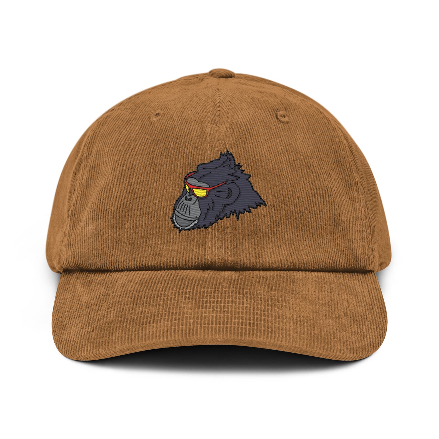 "Sharp Dressed Monkey" Corduroy hat