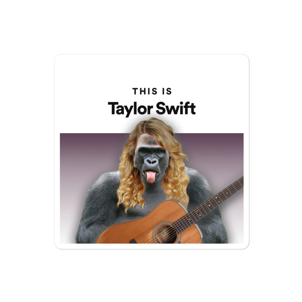 "Taylor Swift" Sticker (4"x4")