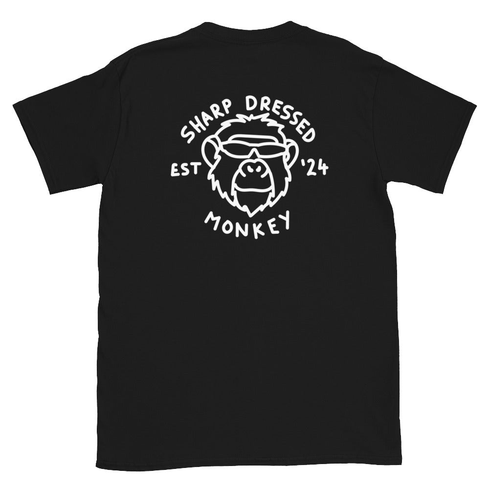 "Sharp Dressed Monkey" Unisex T-Shirt