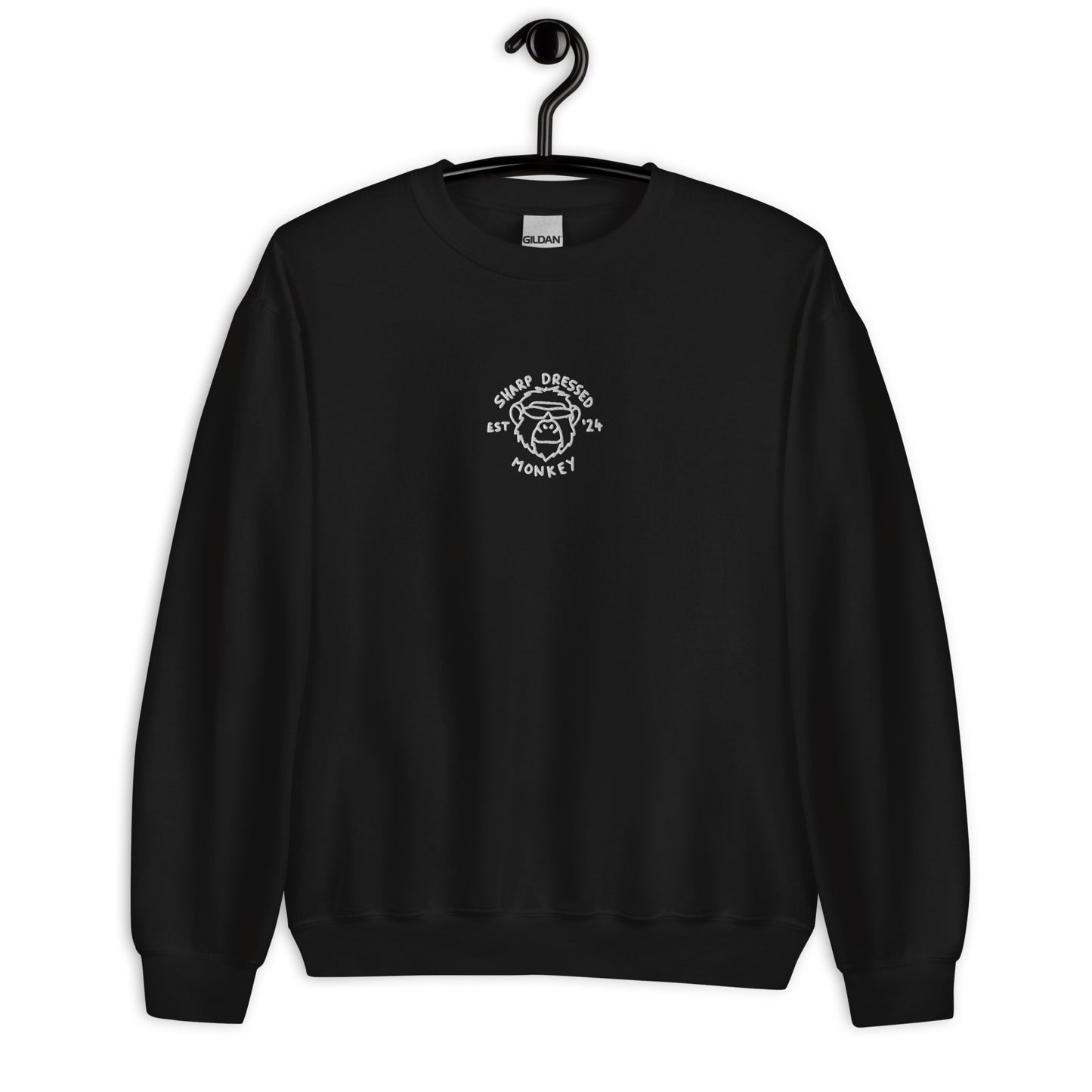 "Sharp Dressed Monkey" Unisex Sweatshirt