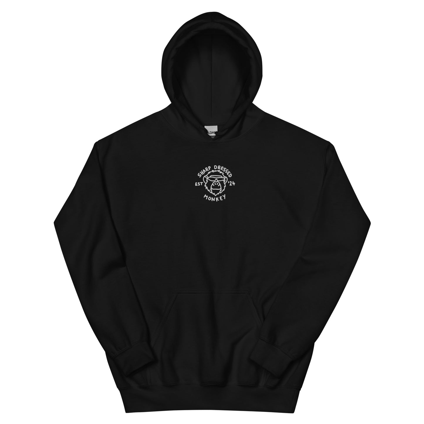 "Sharp Dressed Monkey" Unisex Hoodie