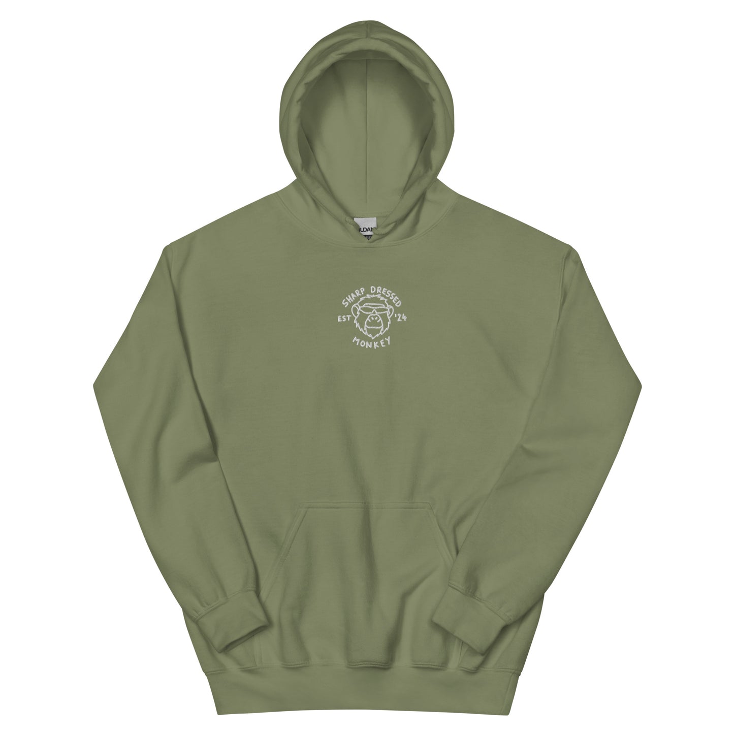 "Sharp Dressed Monkey" Unisex Hoodie