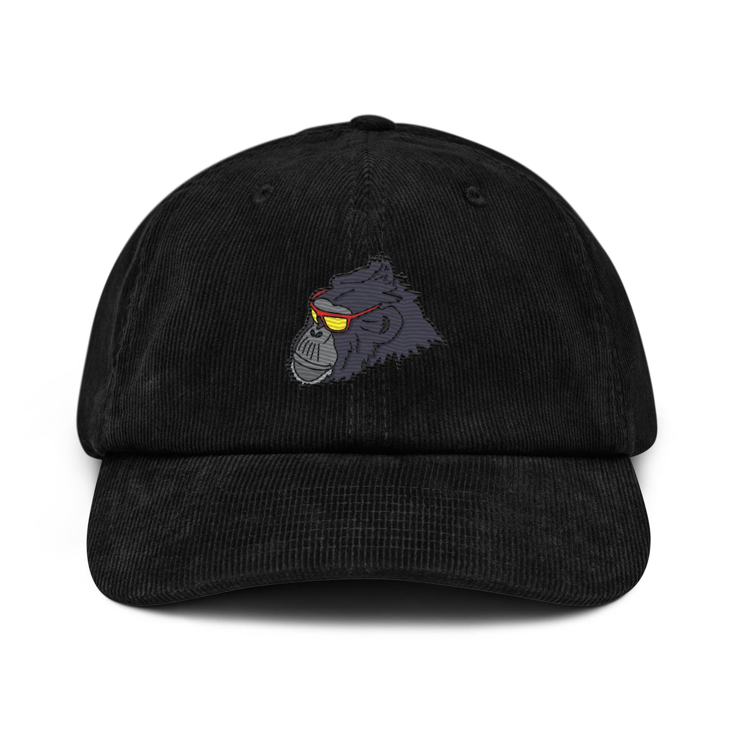 "Sharp Dressed Monkey" Corduroy hat