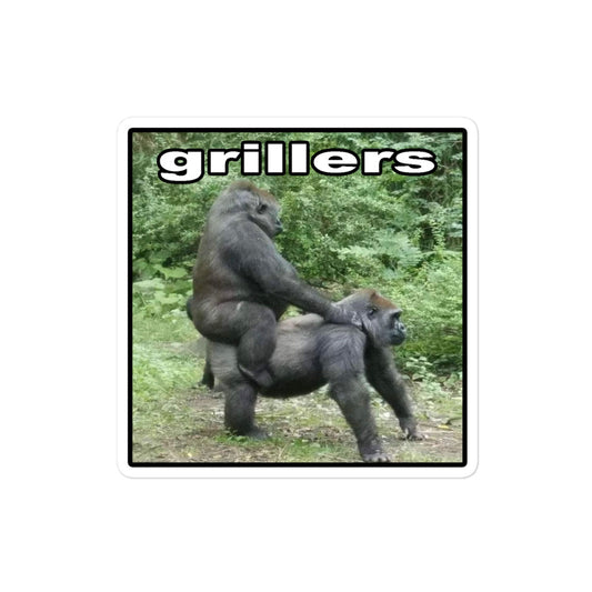 "Grillers" Sticker (4"x4")