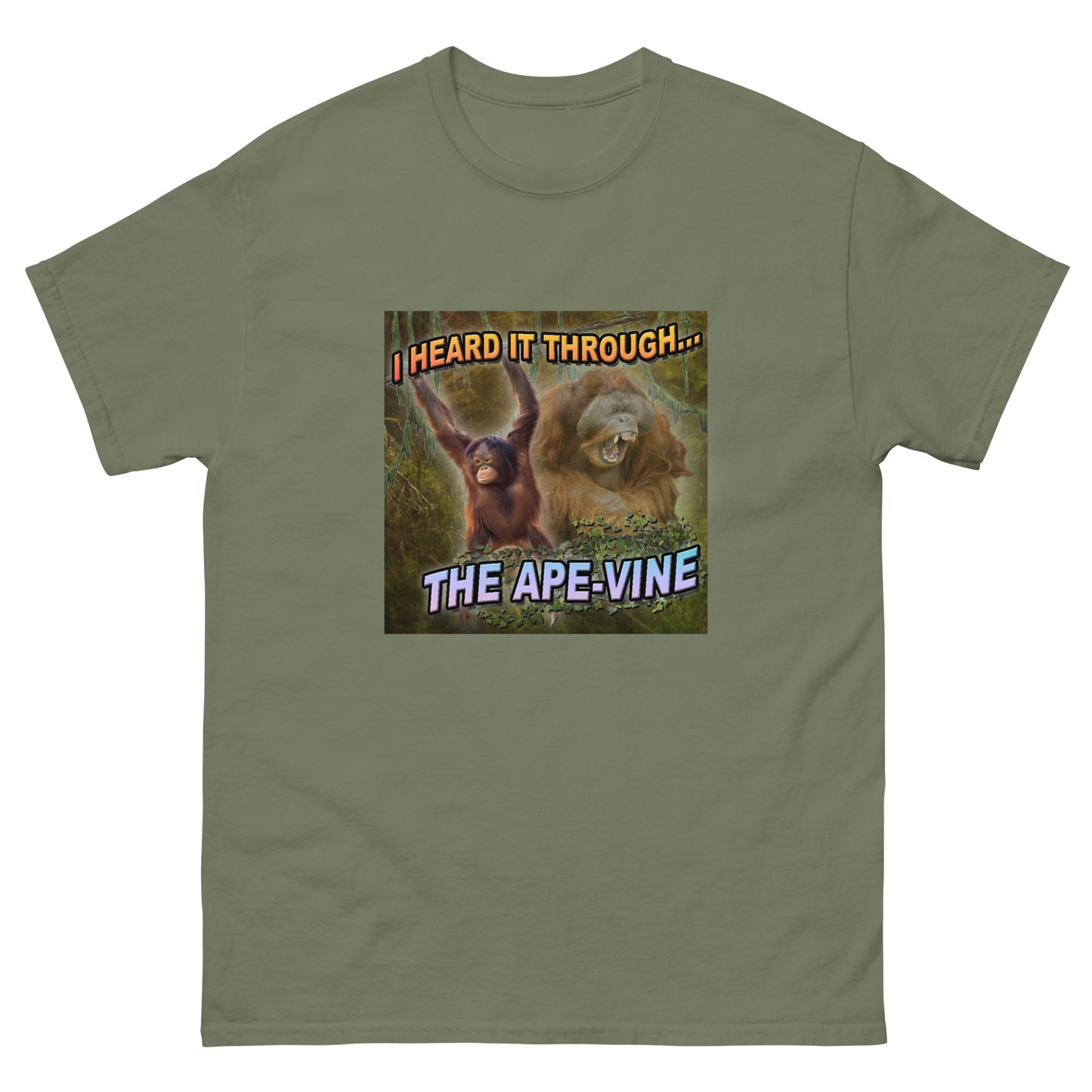 "Heard It Through The Ape-Vine" Unisex T-Shirt