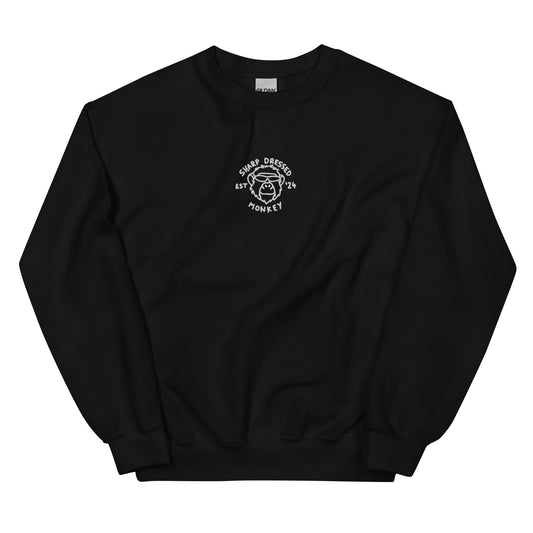 "Sharp Dressed Monkey" Unisex Sweatshirt